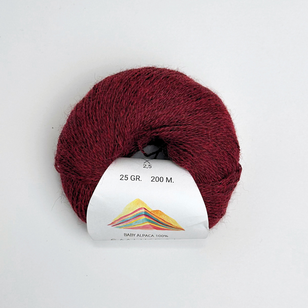 Baby Alpaca 100% - Samba Red - C843