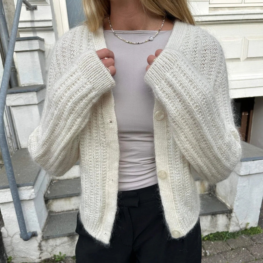 Knitting kit - Johanne Sweater by Mette Sandgaard Kühl (Aria)