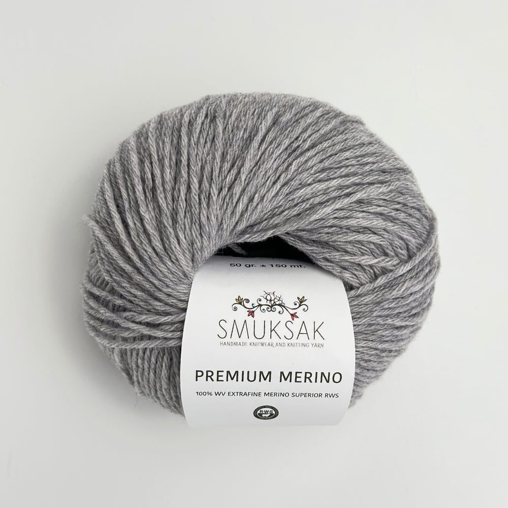 Premium Merino - Mineral Gray Melange - FM206