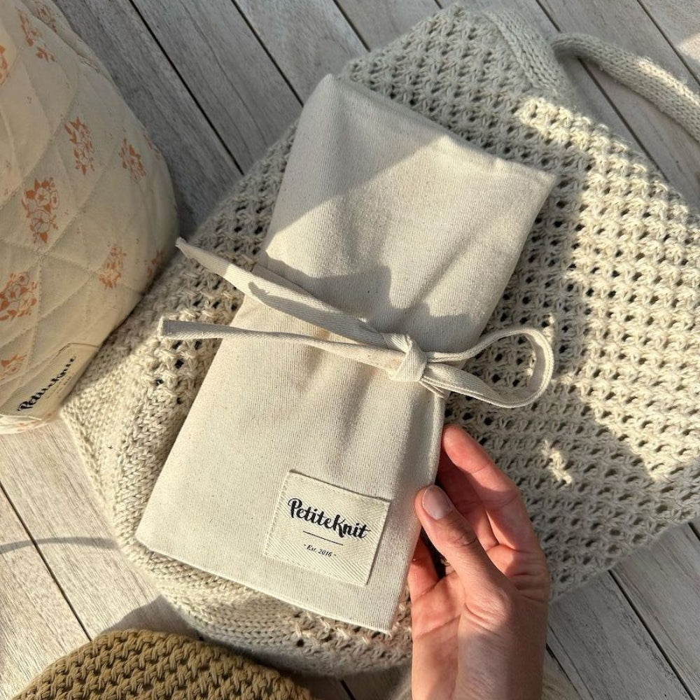Storage bag for knitting needles - Wild Flowers