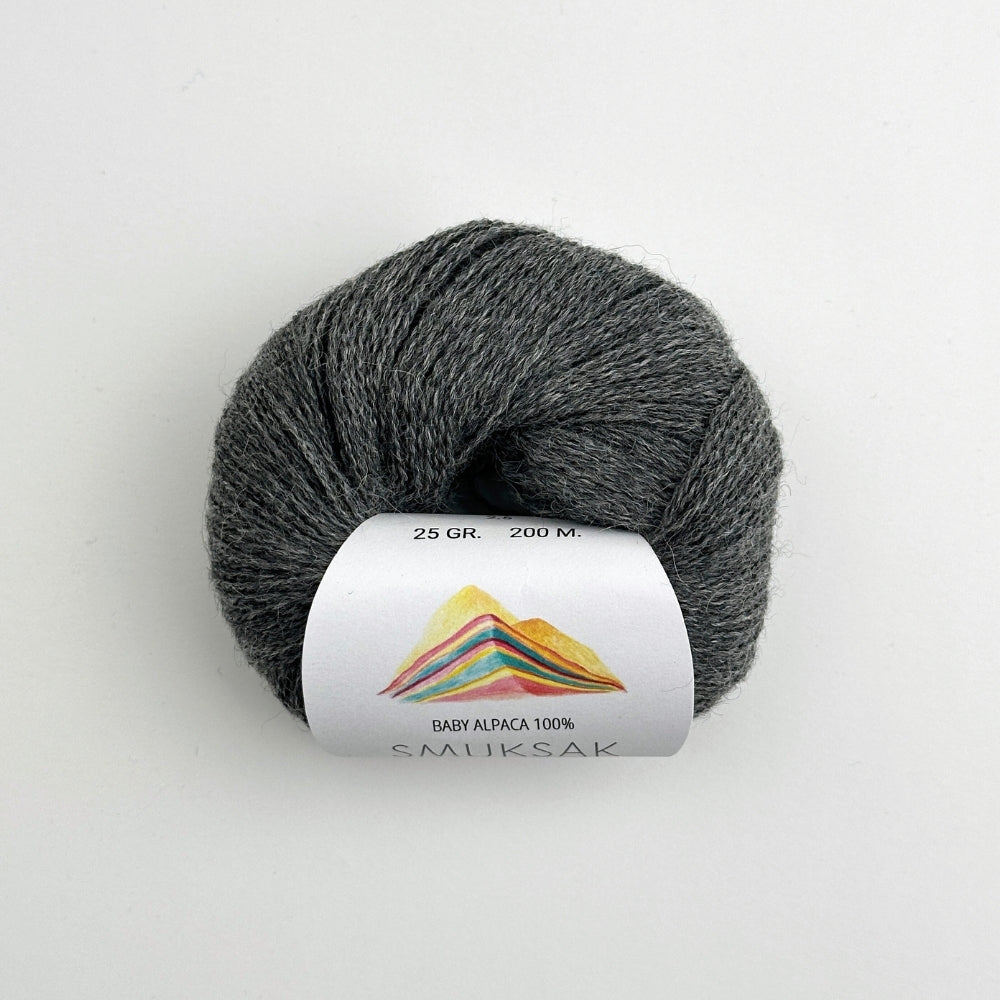 Baby Alpaca 100% - Ash Gray - SFN43