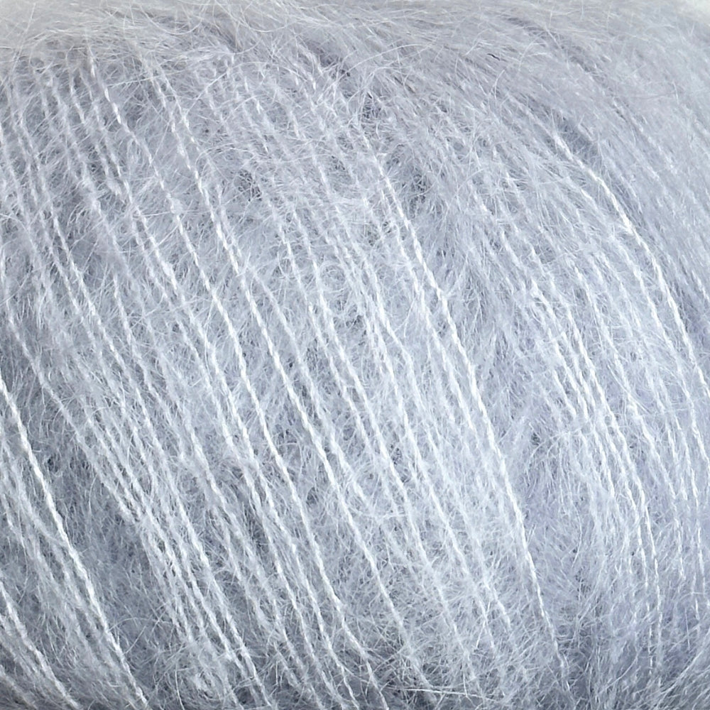 Silk Mohair - Silver Gray - 6033
