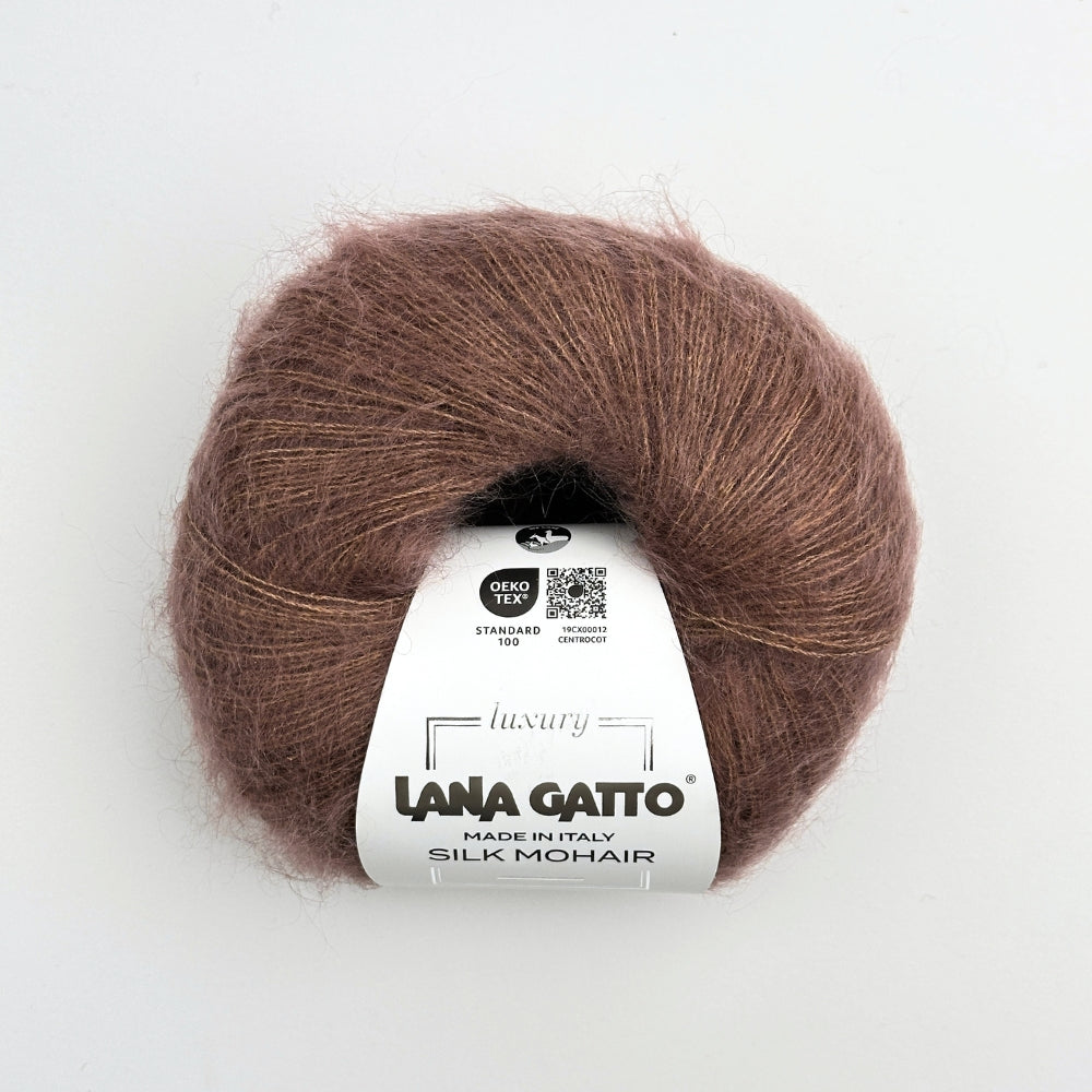Silk Mohair - Pink Plum - 8875