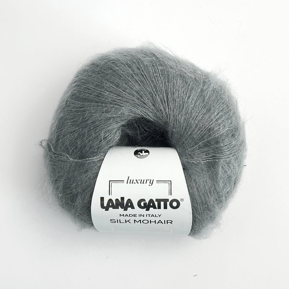 Silk Mohair - Smoked Gray - A9608