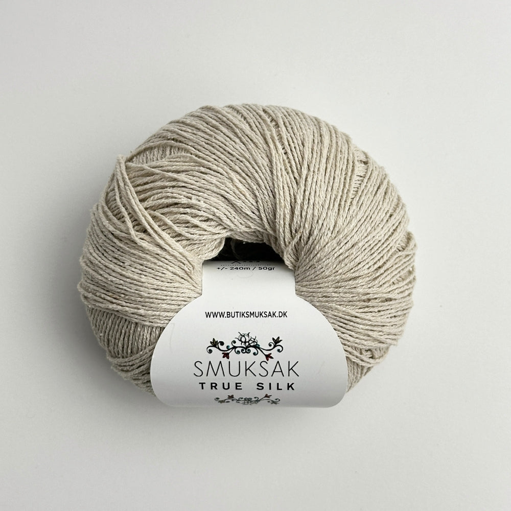 True Silk - 100% Silk - White Sand - SM07