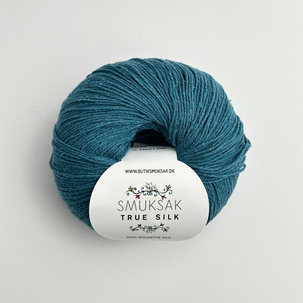 True Silk - 100% Silk - Bondi Blue - SM26