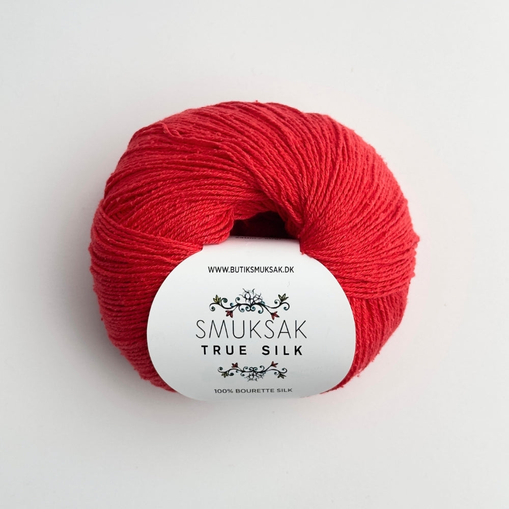 True Silk - 100% Silk - Scarlet Poppy - SM28