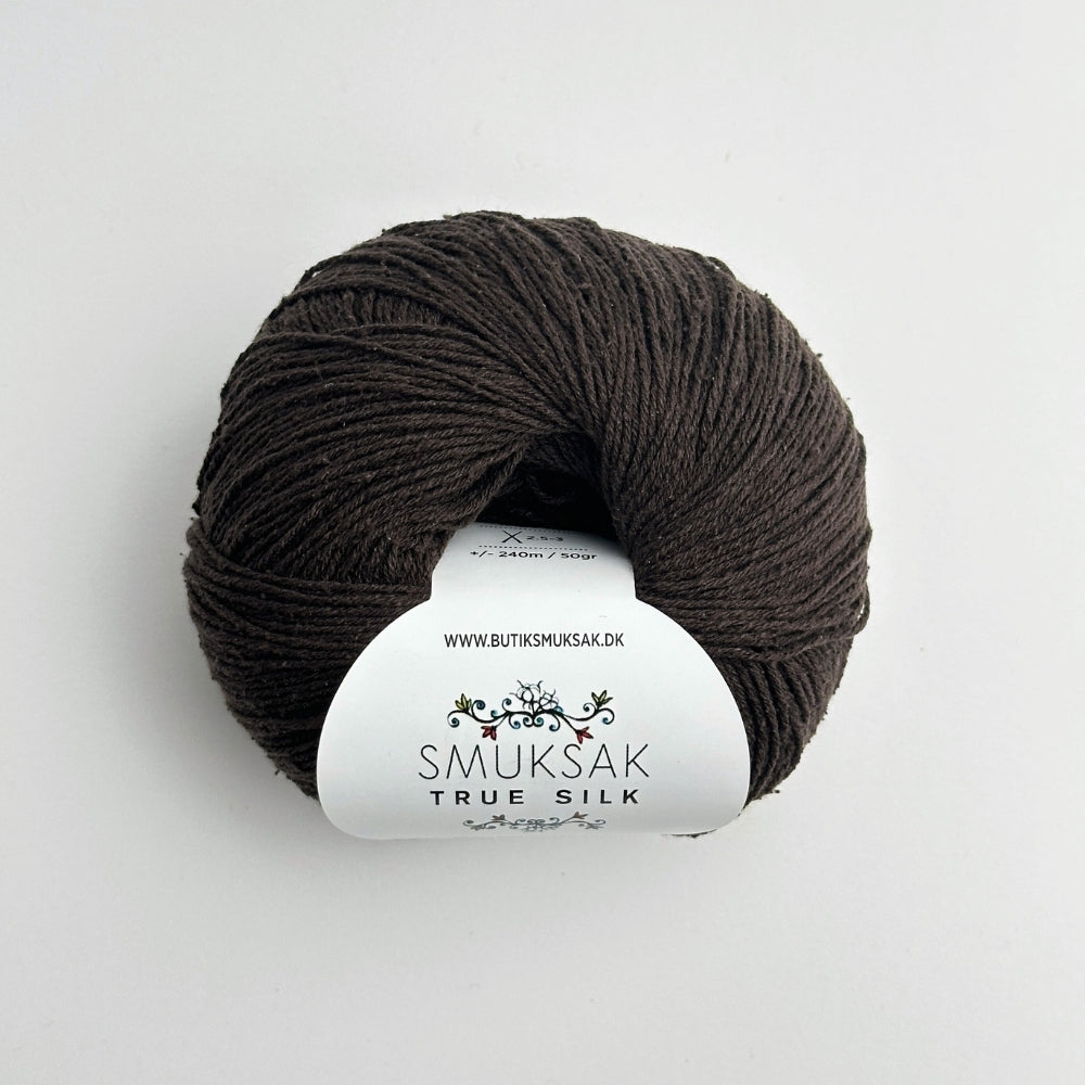 True Silk - 100% Silk - Black Coffee - SM33