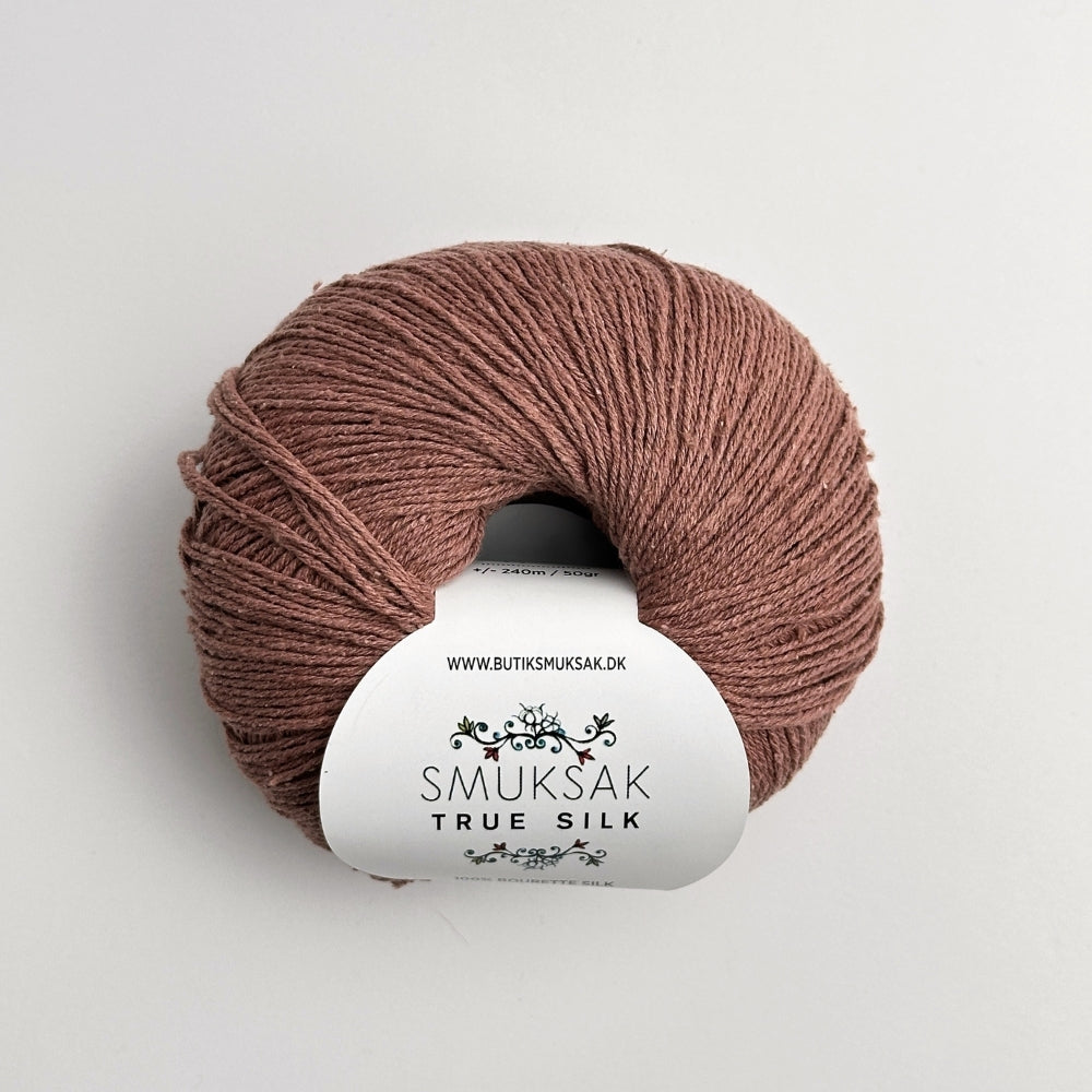 True Silk - 100% Silk - Pink Plum - SM34
