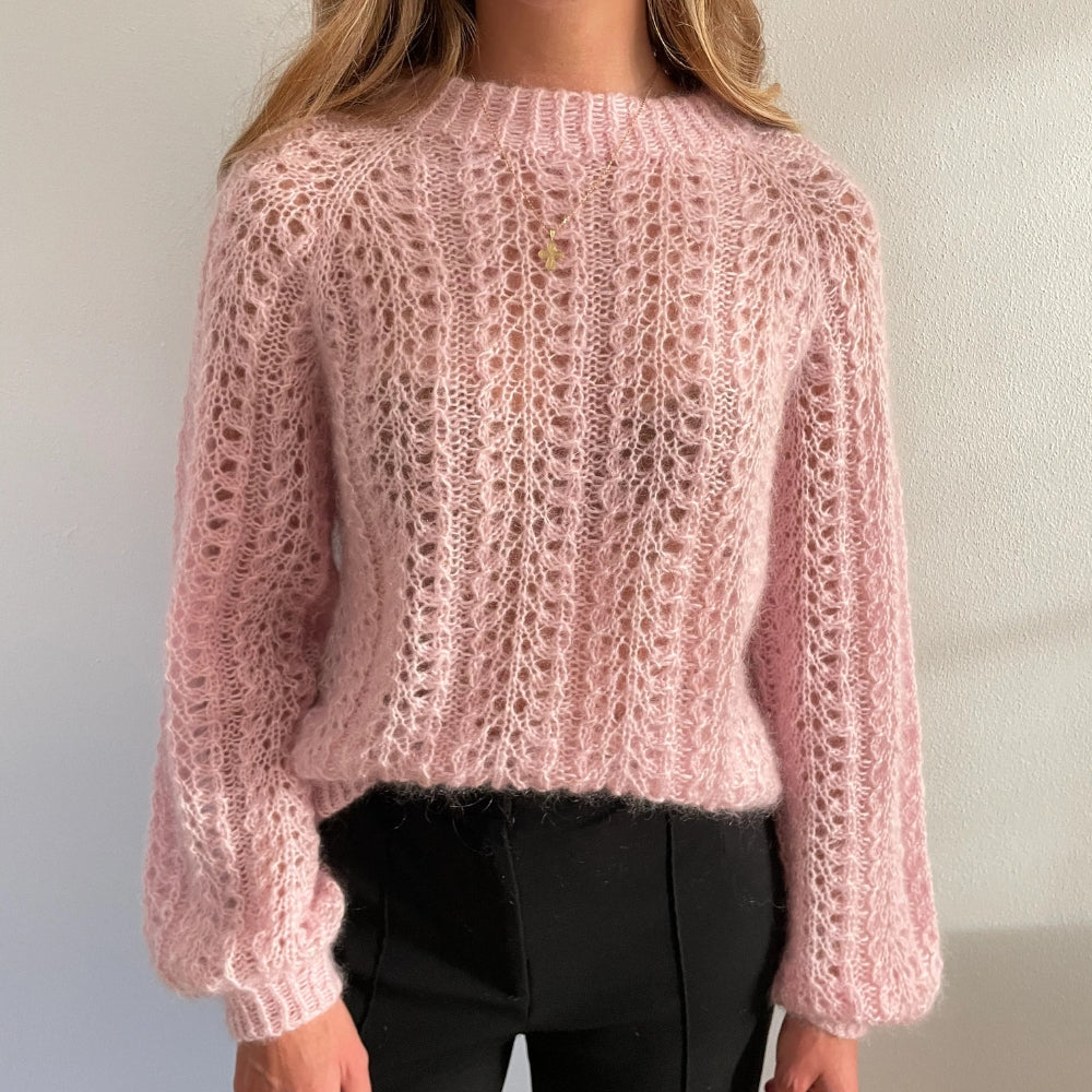 Knitting kit - Johanne Sweater by Mette Sandgaard Kühl (Aria)