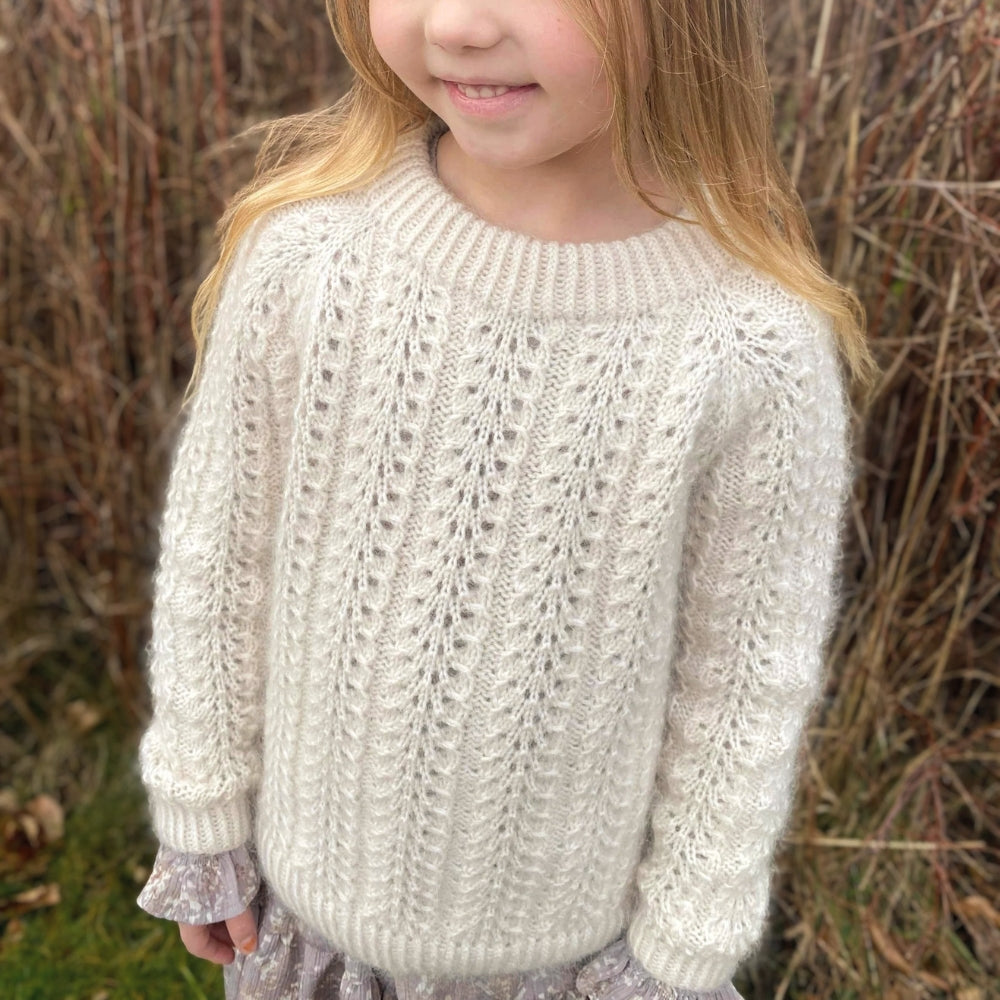 Knitting kit - Johanne Sweater by Mette Sandgaard Kühl (Aria)