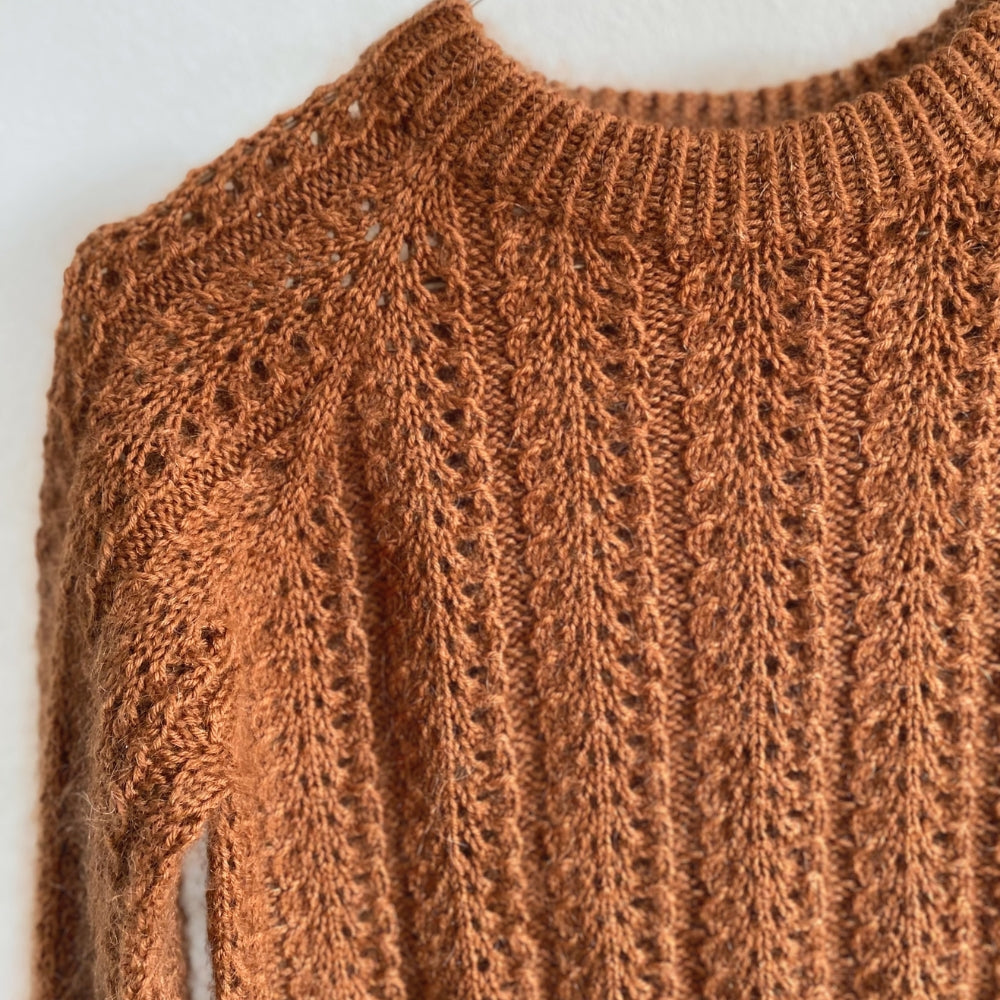 Knitting kit - Johanne Sweater by Mette Sandgaard Kühl (Aria)
