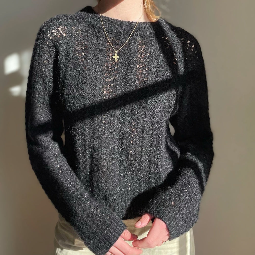 Knitting kit - Johanne Sweater by Mette Sandgaard Kühl (Aria)