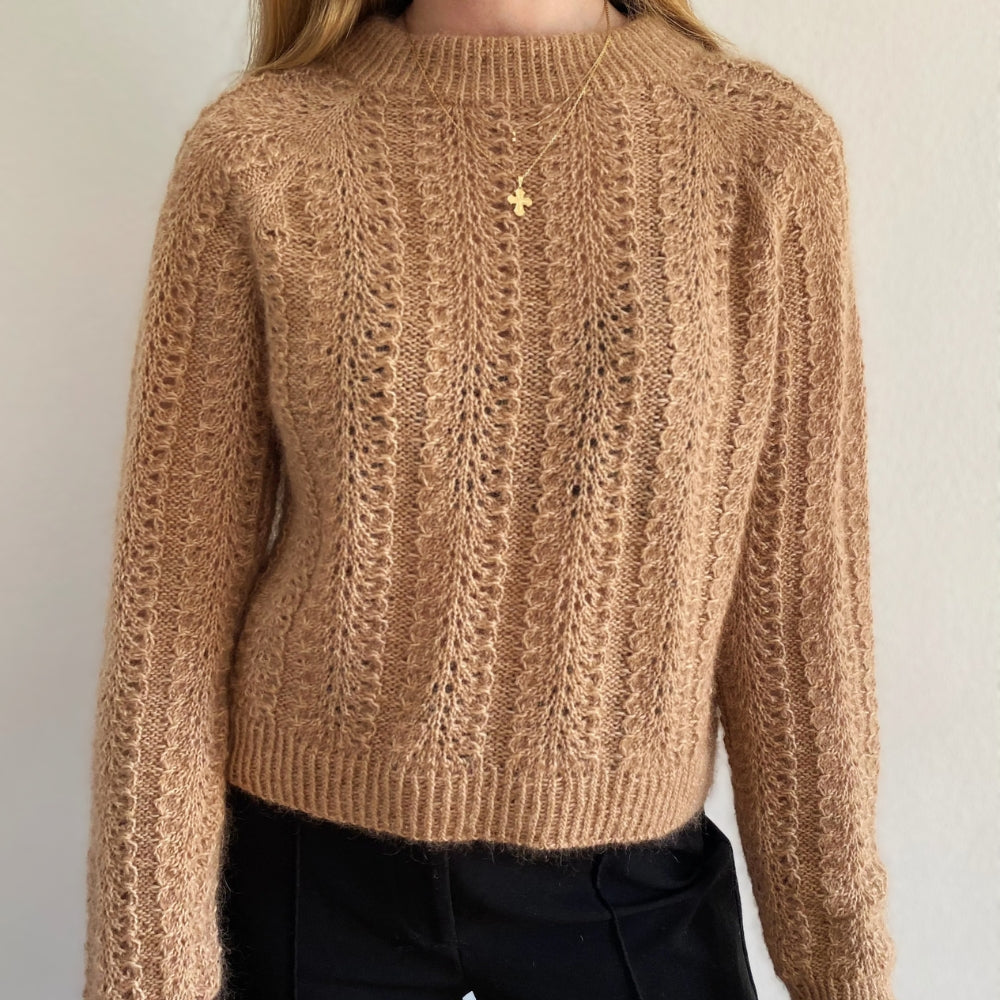Knitting kit - Johanne Sweater by Mette Sandgaard Kühl (Aria)