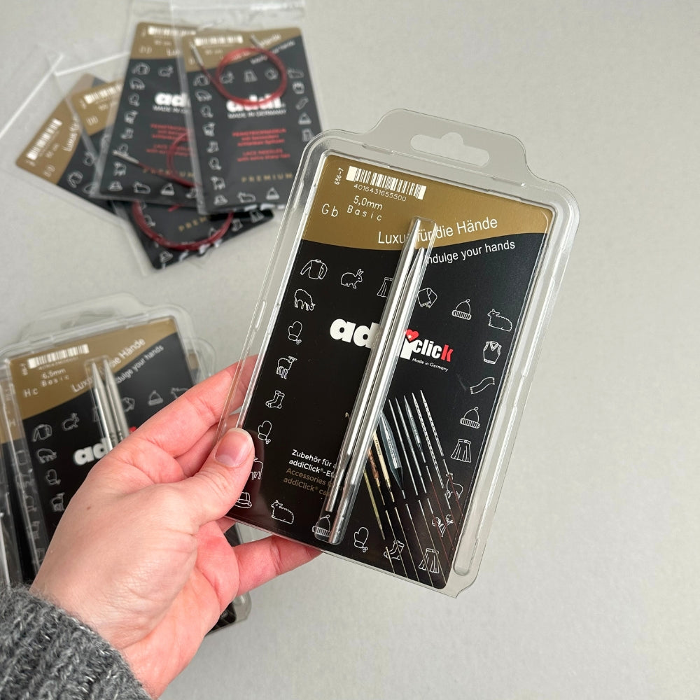 Addi Click Basic - Udskiftelige pinde (Lang)