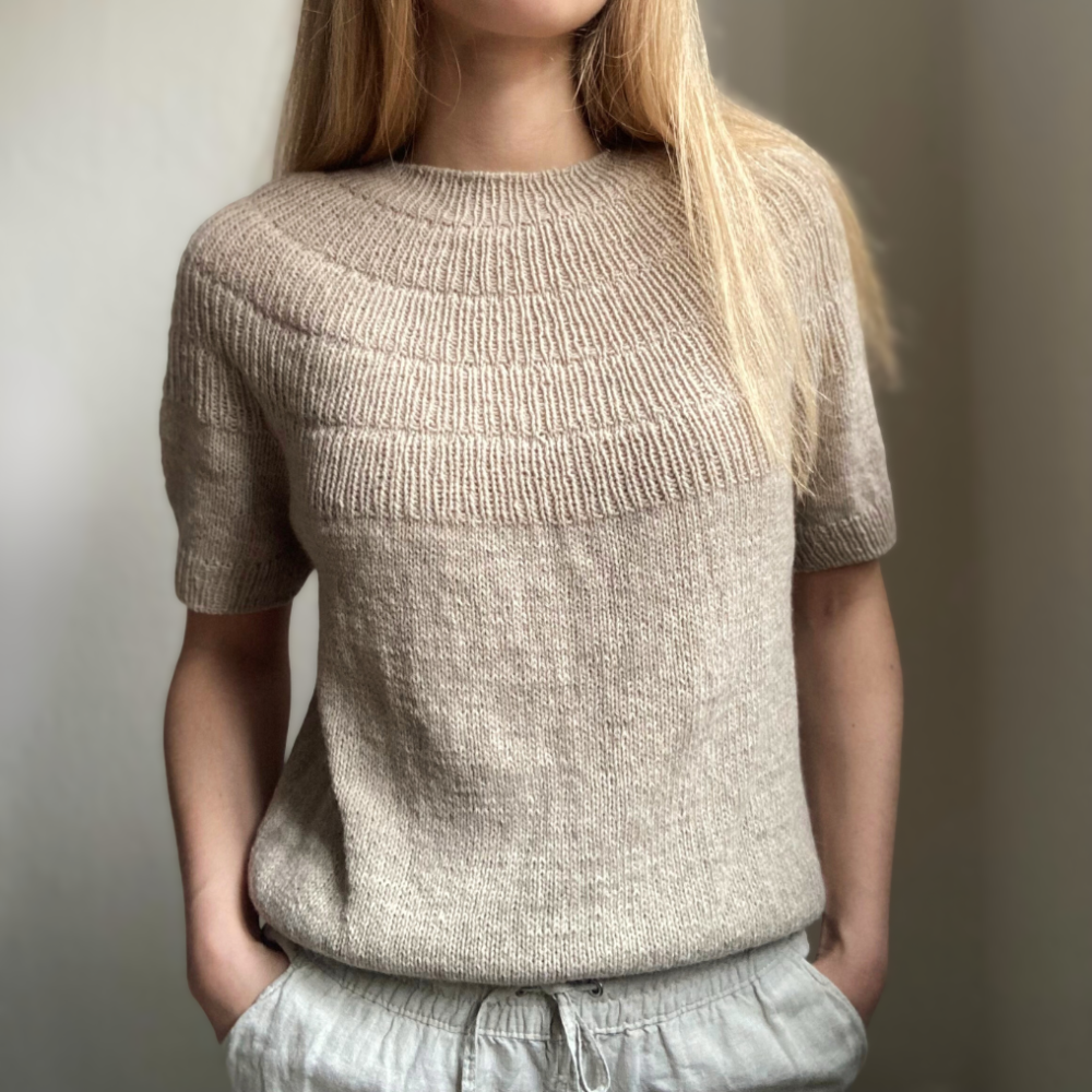 Garnkit - Anker Tee af PetiteKnit (Reloved Merino)
