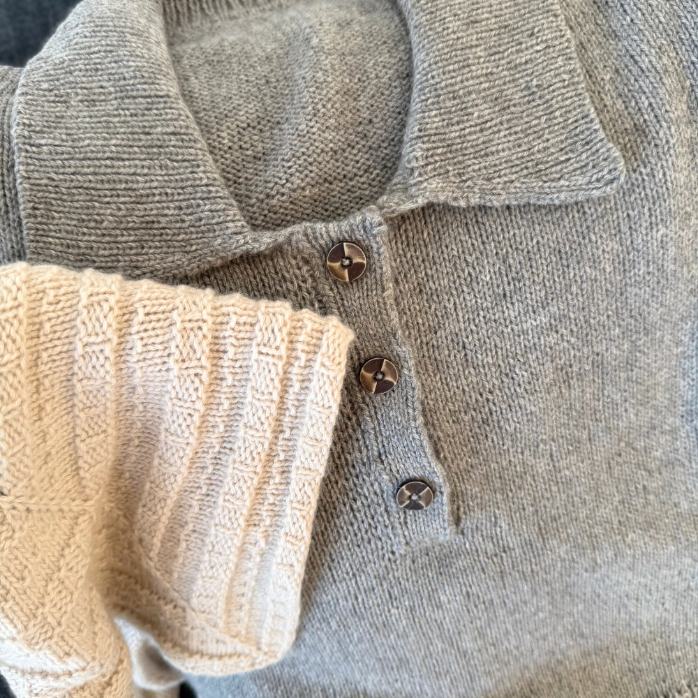 Garnkit - Petra Polo af PetiteKnit (Eco Soft Cashmere)