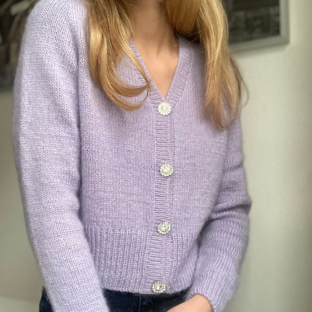 Garnkit - April Cardigan af PetiteKnit (VIP + Silk Mohair)
