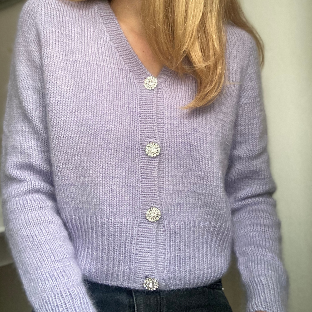 Garnkit - April Cardigan af PetiteKnit (VIP + Silk Mohair)