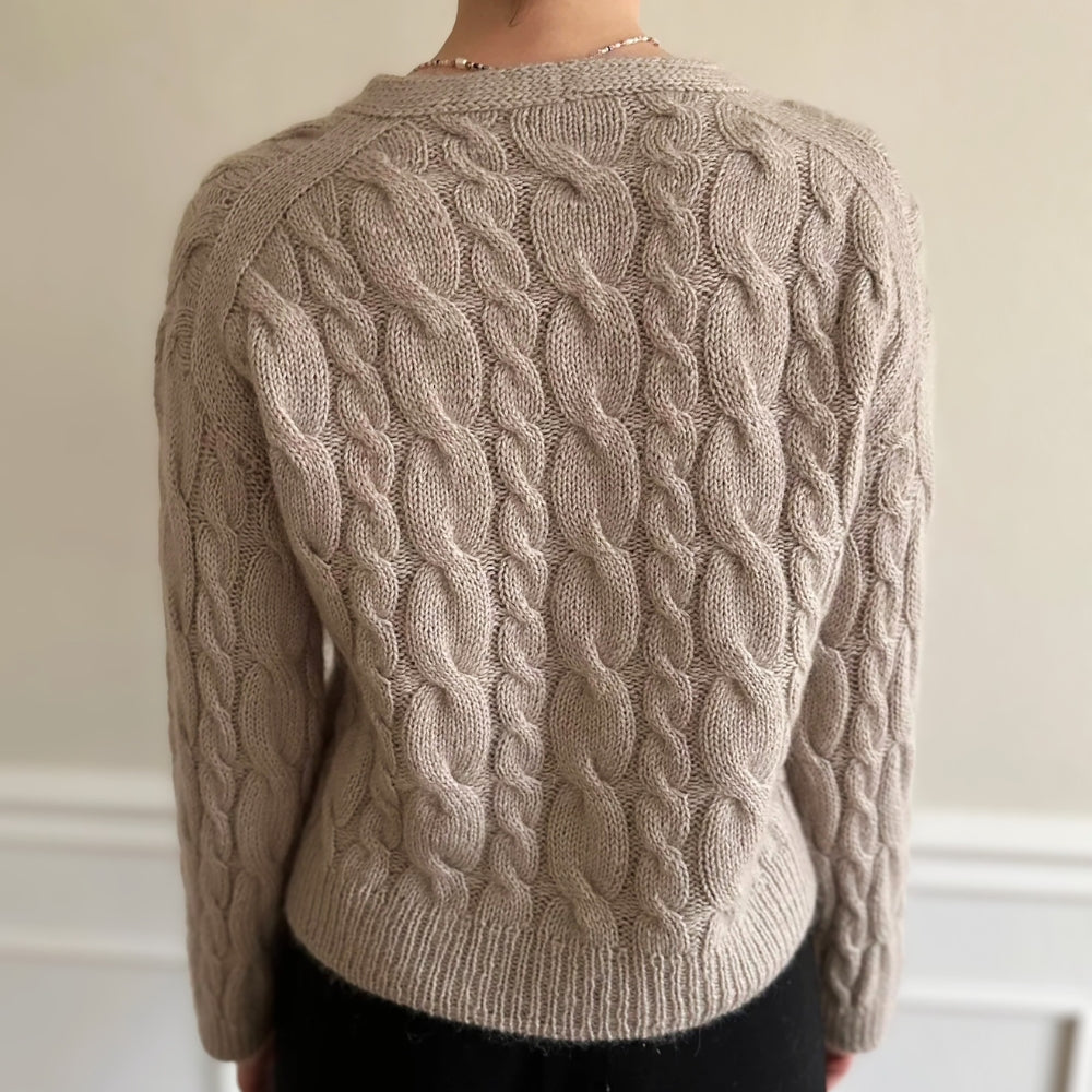 Knitting kit - Johanne Sweater by Mette Sandgaard Kühl (Aria)