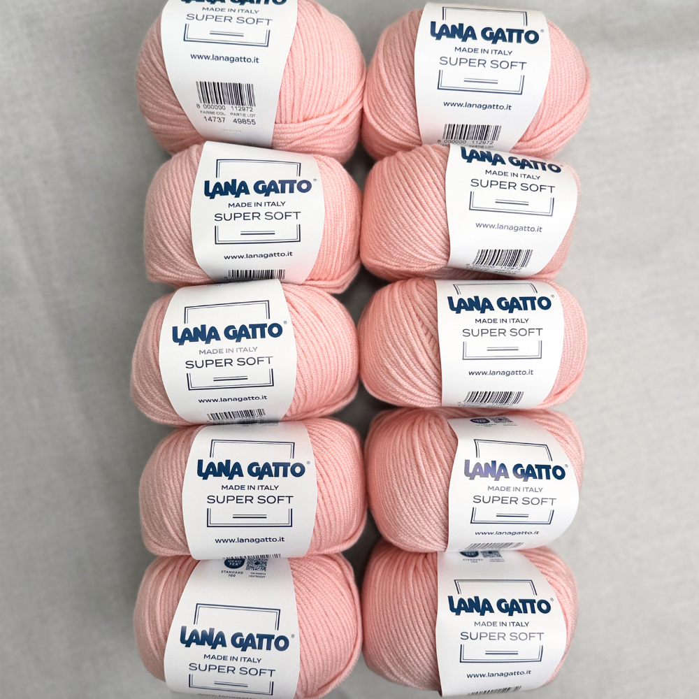 Super Soft - 100% Extrafine Merino - Rose - 14737