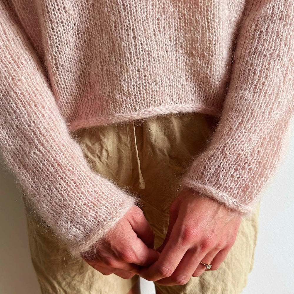 Knitting kit - Johanne Sweater by Mette Sandgaard Kühl (Aria)