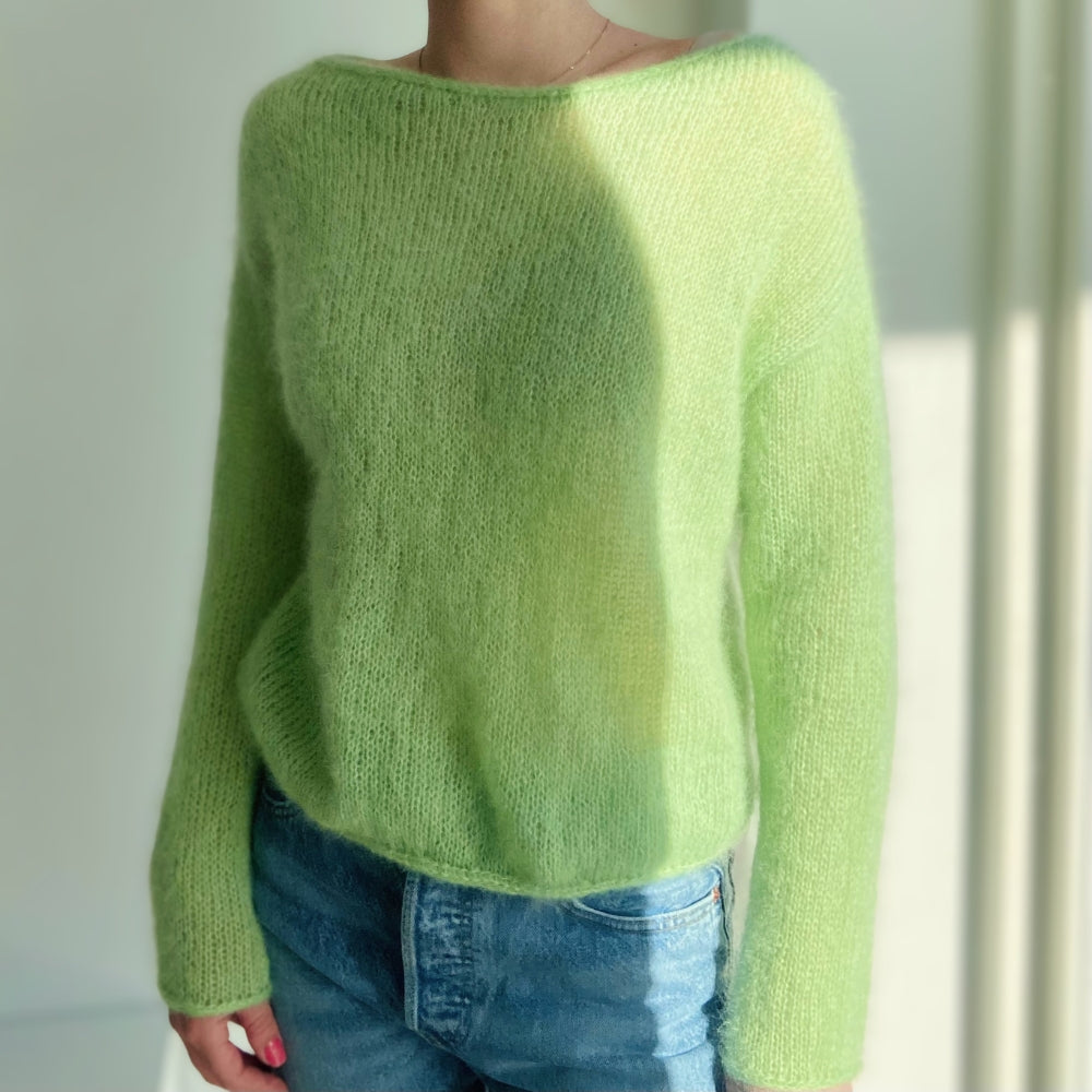 Knitting kit - Johanne Sweater by Mette Sandgaard Kühl (Aria)