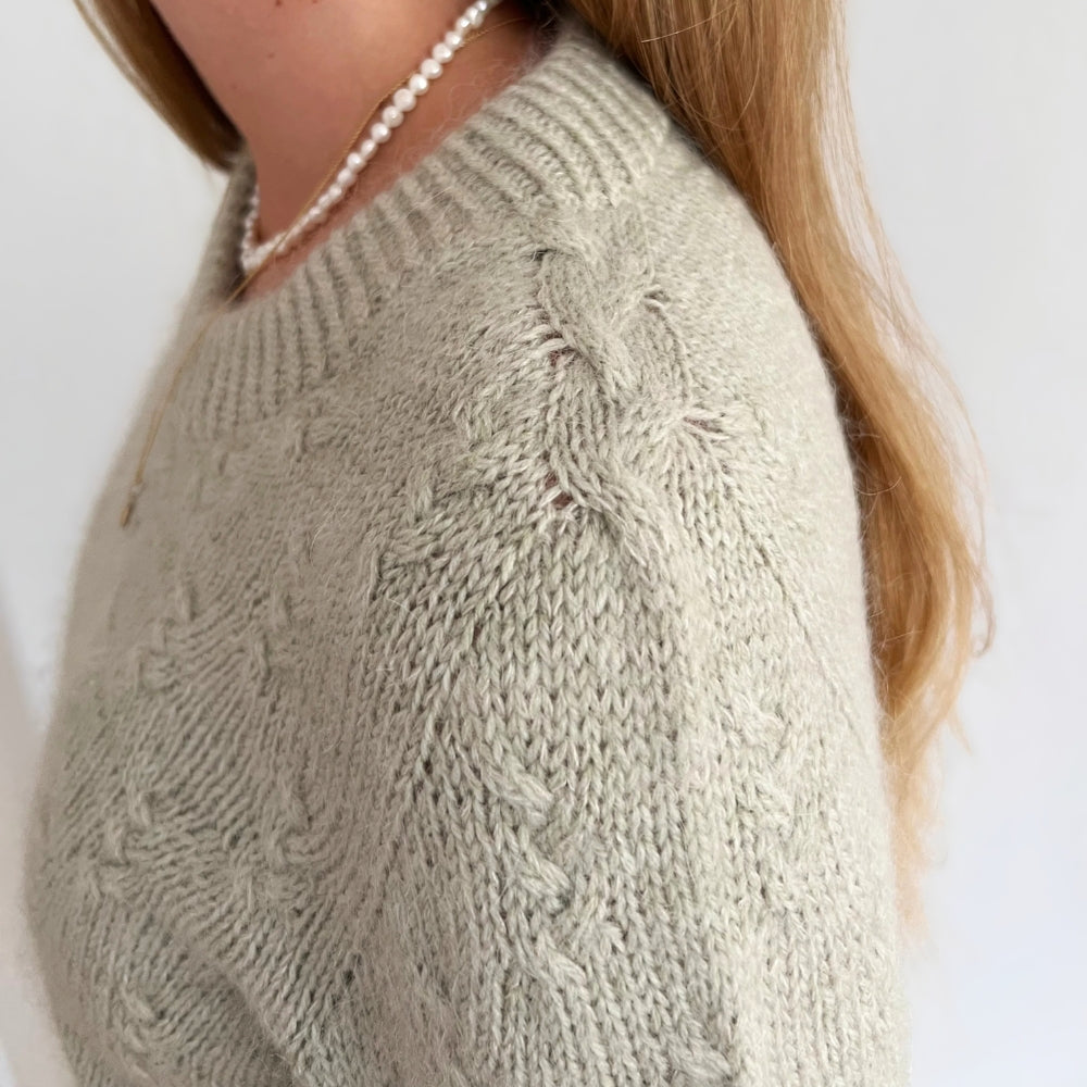 Knitting kit - Johanne Sweater by Mette Sandgaard Kühl (Aria)