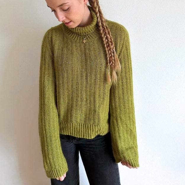 Knitting kit - Johanne Sweater by Mette Sandgaard Kühl (Aria)