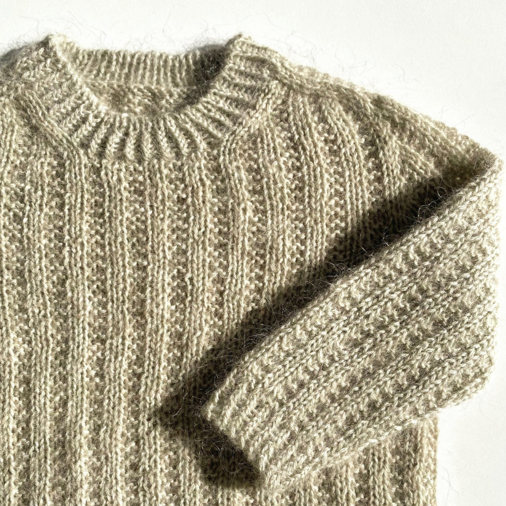 Knitting kit - Johanne Sweater by Mette Sandgaard Kühl (Aria)