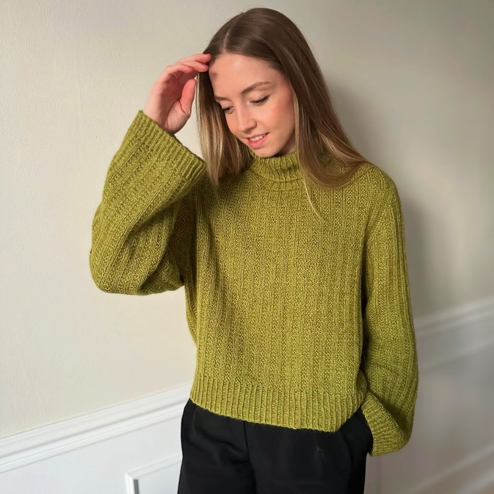 Knitting kit - Johanne Sweater by Mette Sandgaard Kühl (Aria)