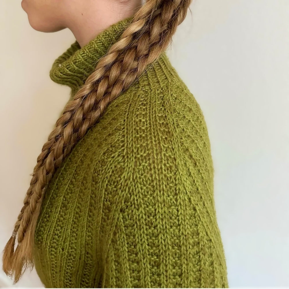 Knitting kit - Johanne Sweater by Mette Sandgaard Kühl (Aria)