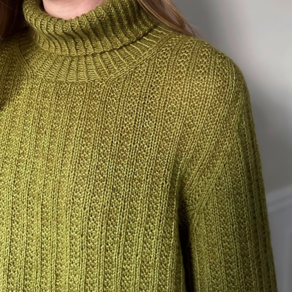 Knitting kit - Johanne Sweater by Mette Sandgaard Kühl (Aria)