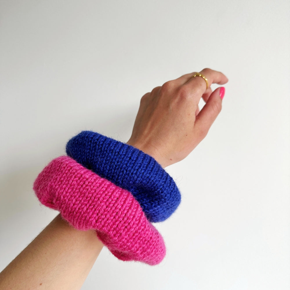 Chunky Scrunchie - Butik Smuksak (Free recipe)