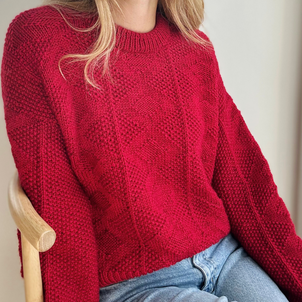 Knitting kit (without pattern) - Dotty Lotte - Karoline Barfod