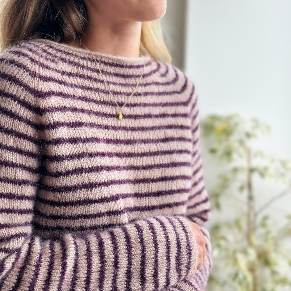 Garnkit - Frankie Blouse af PetiteKnit (Silk Mohair)
