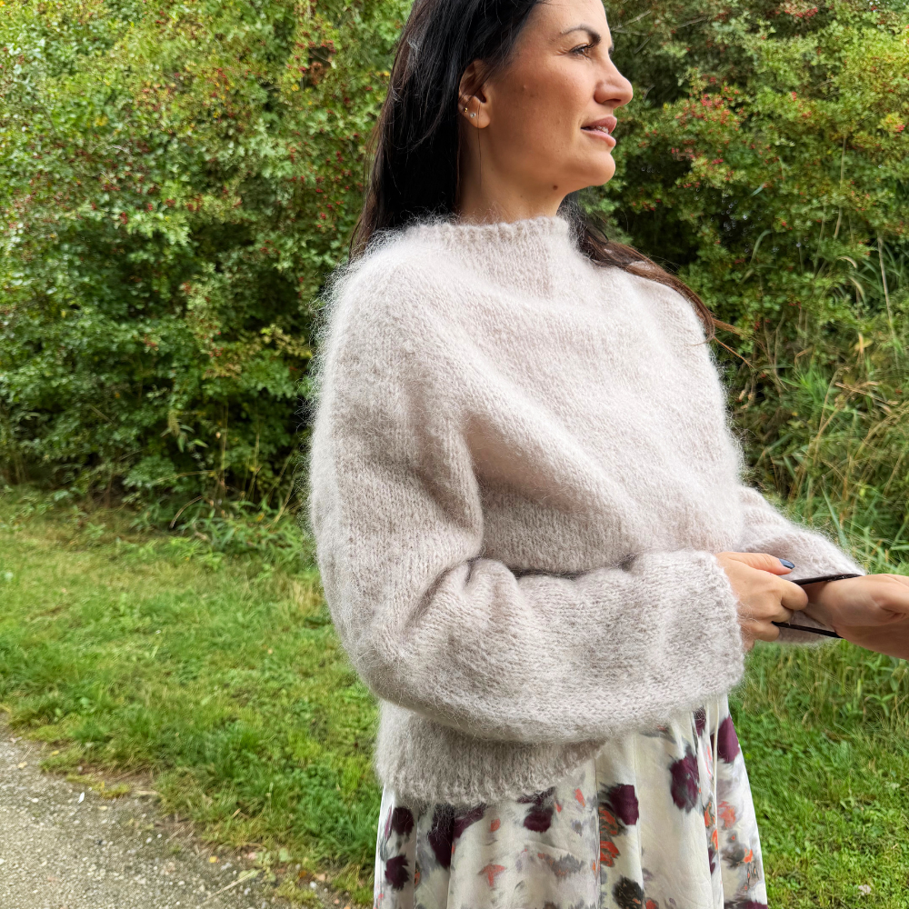 Strikkekit - Bex Sweater - Mette Sandgaard Kühl (Wool Mohair)