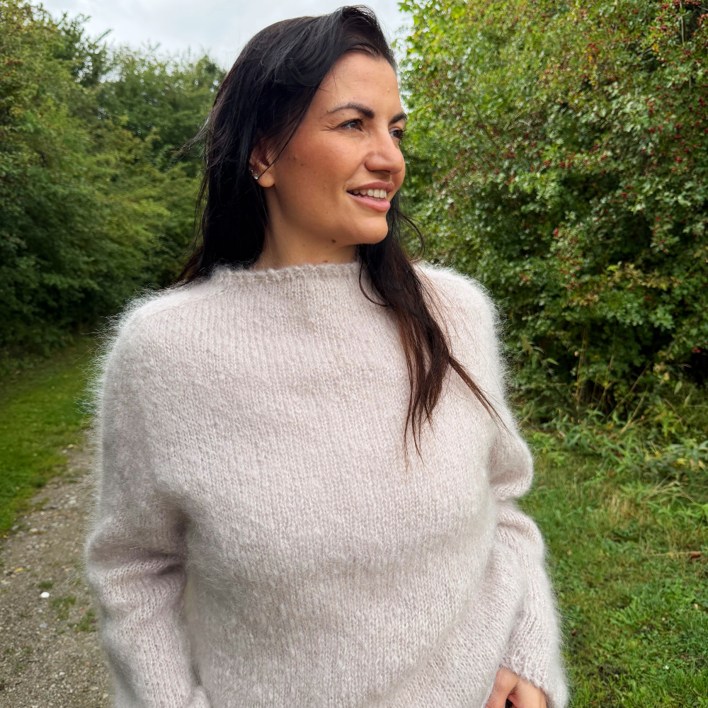 Strikkekit - Bex Sweater - Mette Sandgaard Kühl (Wool Mohair)