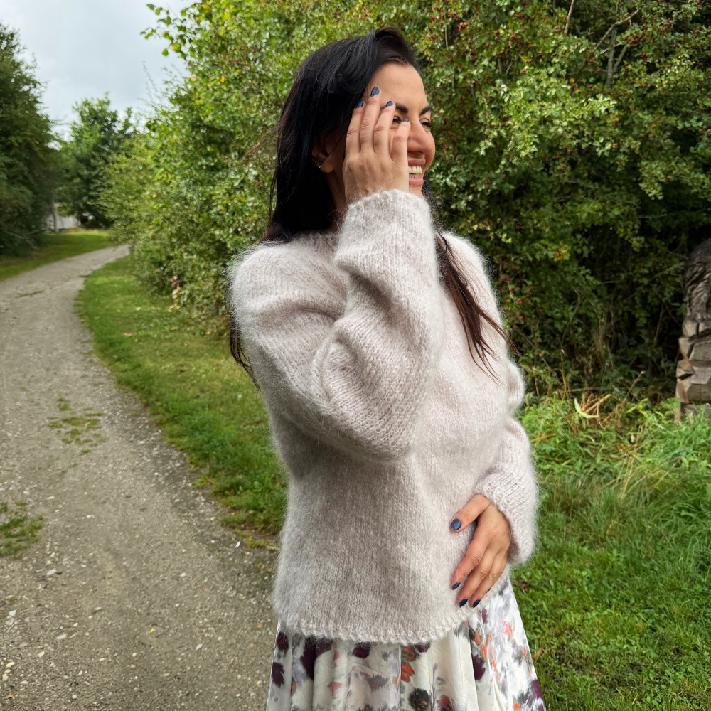 Strikkekit - Bex Sweater - Mette Sandgaard Kühl (Wool Mohair)