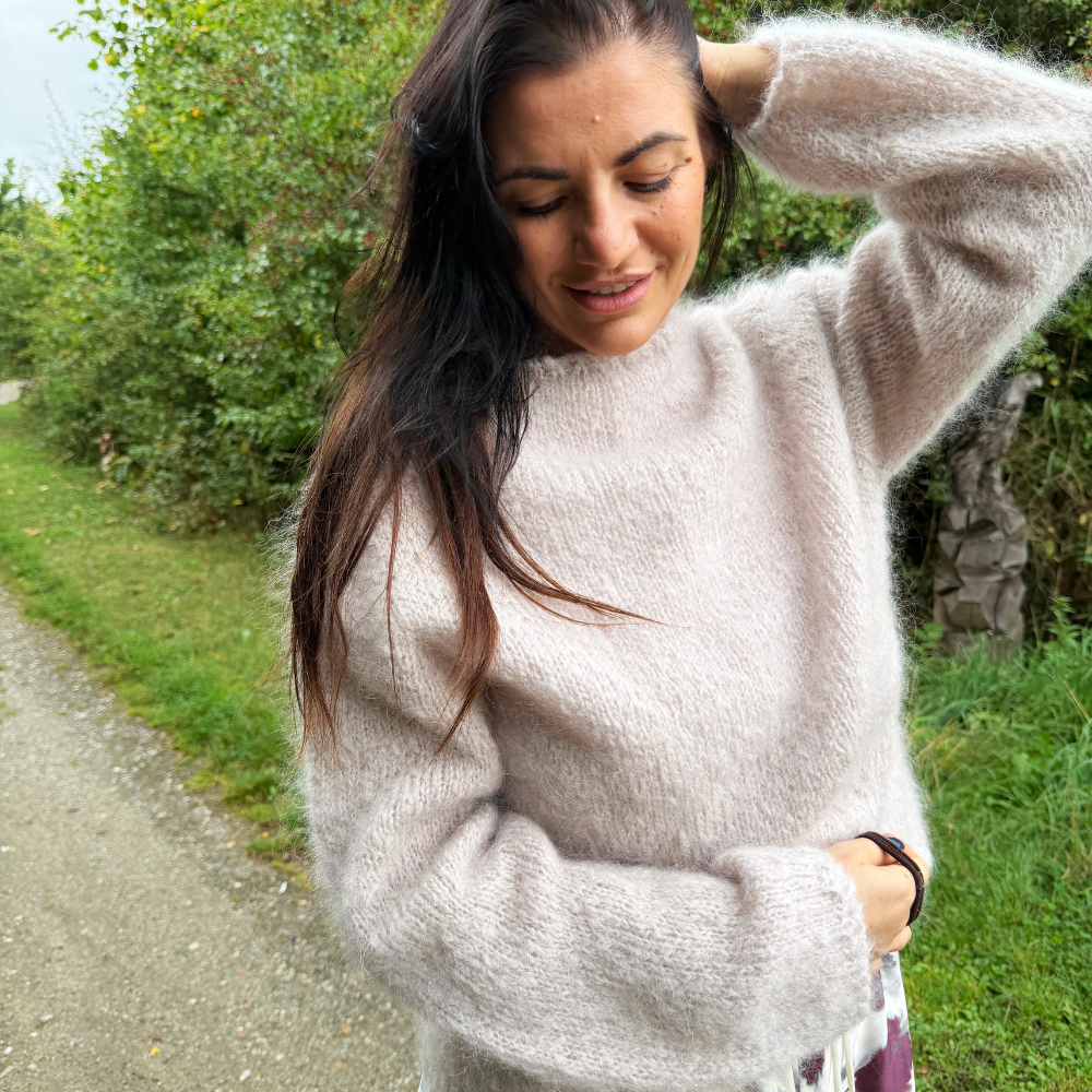 Strikkekit - Bex Sweater - Mette Sandgaard Kühl (Wool Mohair)