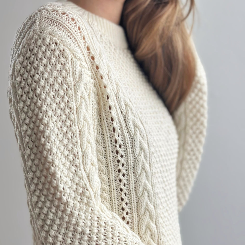 Garnkit - Isla Sweater af Le Knit (Supersoft Extrafine Merino)