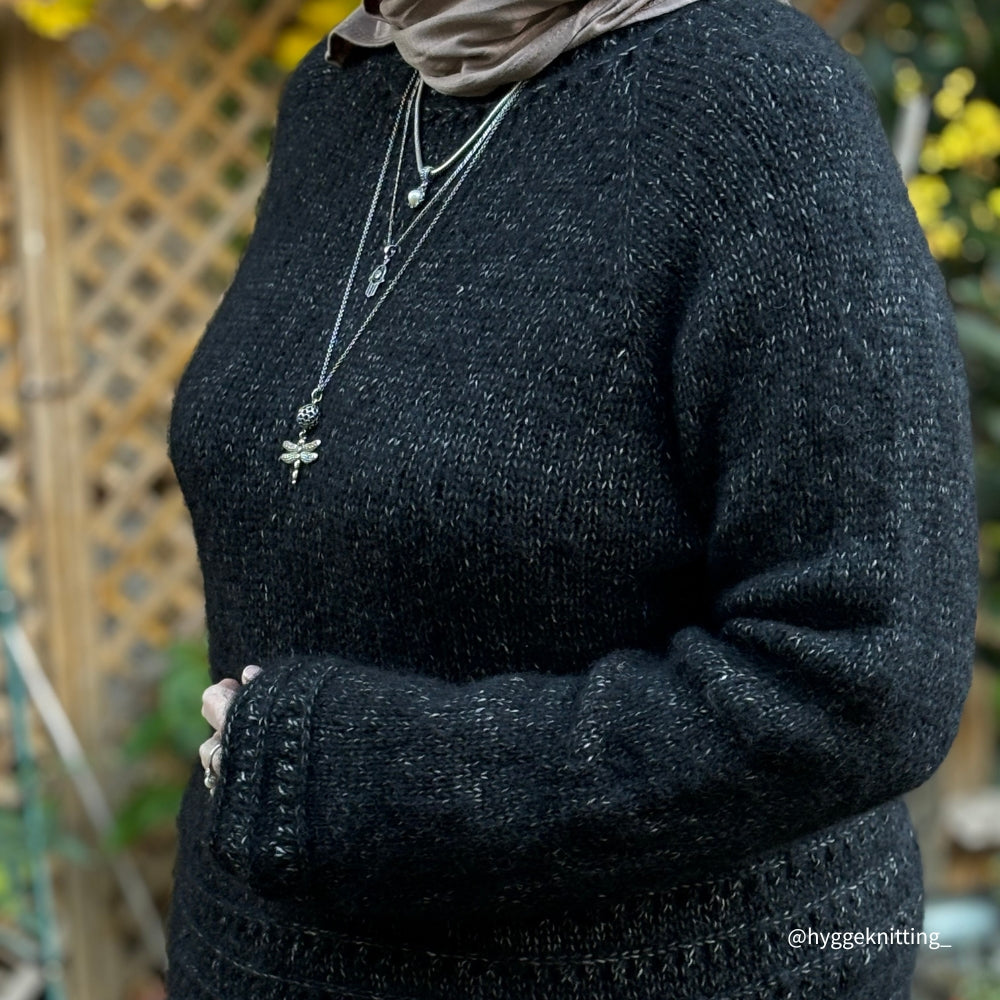 Strikkekit - Johanne Sweater af Mette Sandgaard Kühl (Aria)