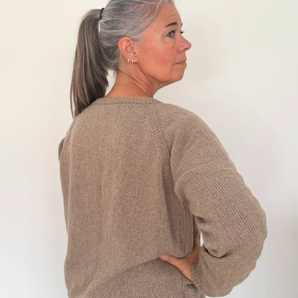 Strikkekit - Nette Bluse - Mette Sandgaard Kühl - (Eco Soft Cashmere)