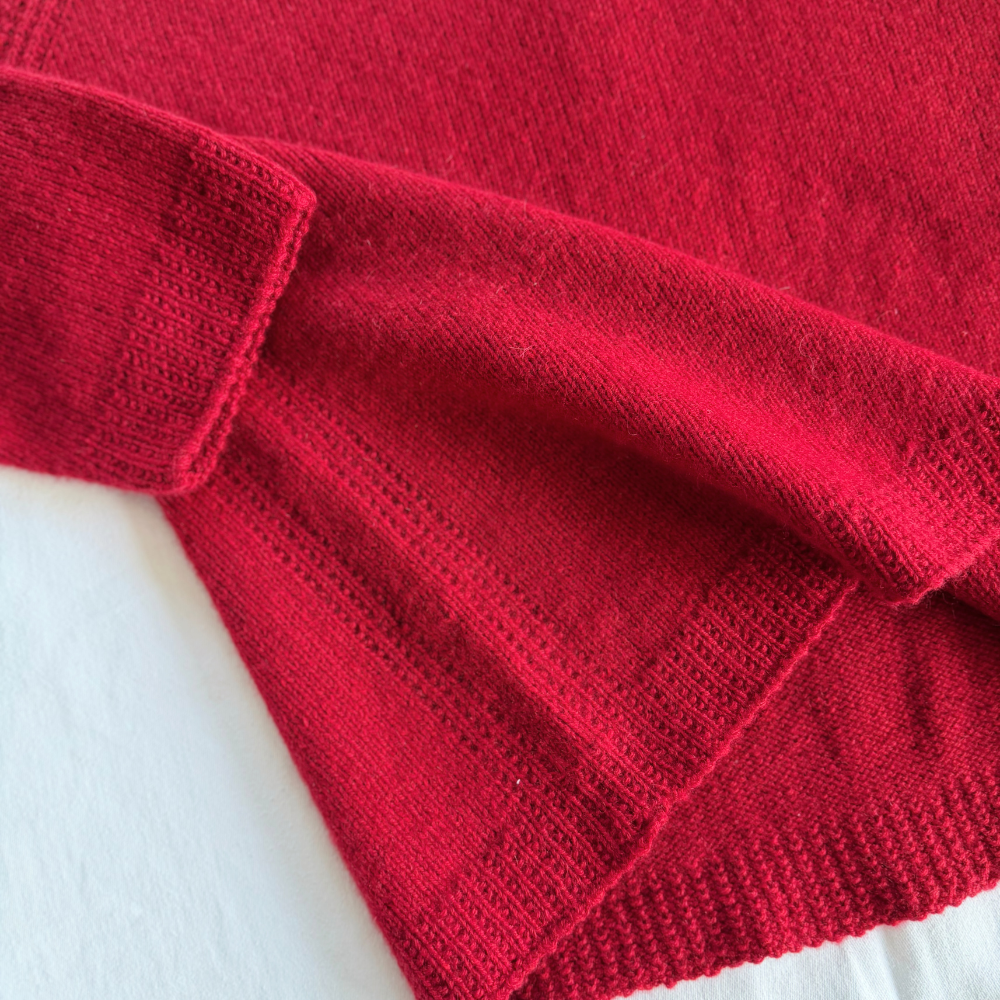 Strikkekit - Nette Bluse - Mette Sandgaard Kühl - (Eco Soft Cashmere)