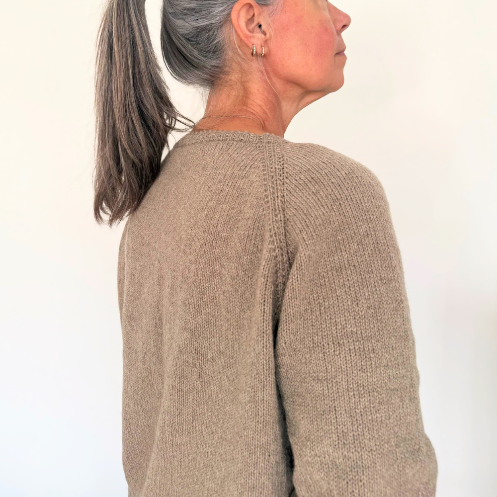 Strikkekit - Nette Bluse - Mette Sandgaard Kühl - (Eco Soft Cashmere)