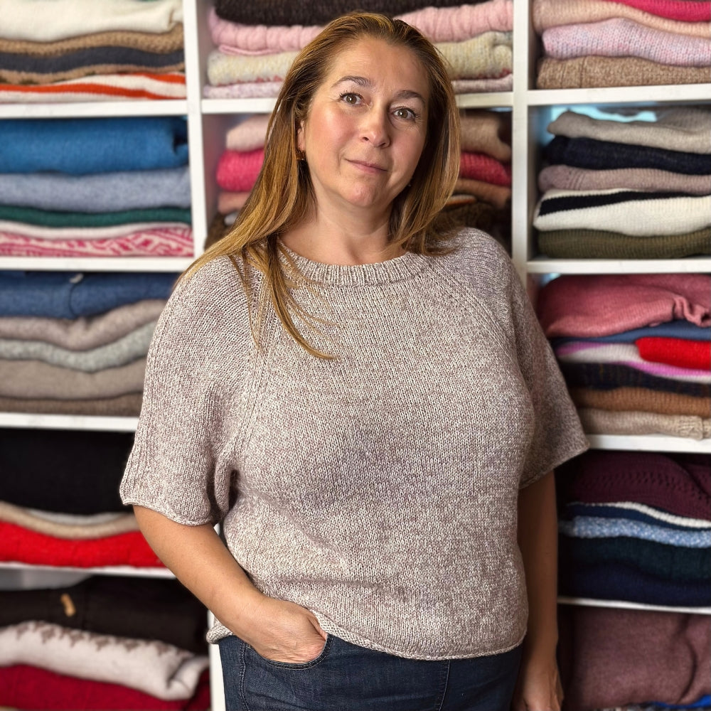Garnkit - Lane_Loop_Tee af Other Loops (True Silk + Baby Alpaca)