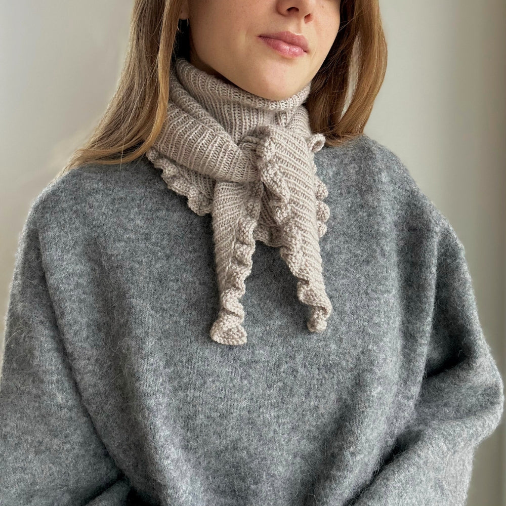Strikkekit - Lulu Scarf af Mette Sandgaard Kühl (VIP)