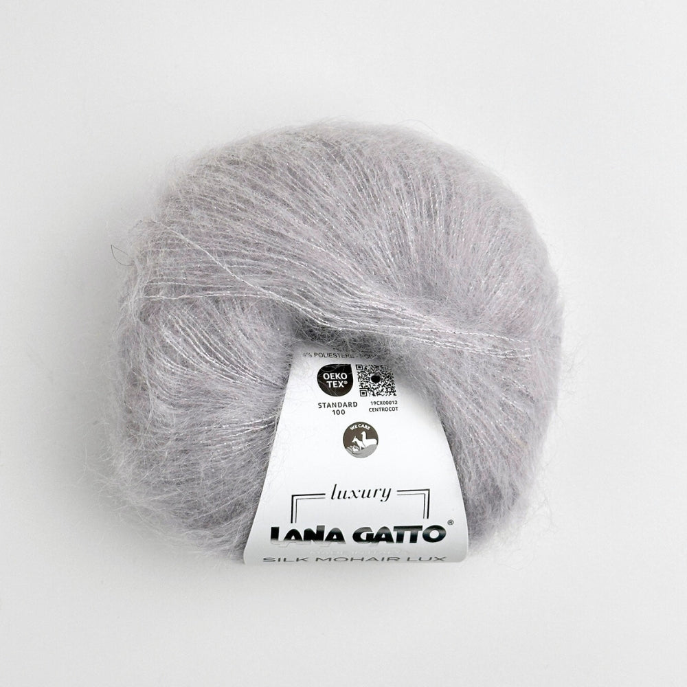 Silk Mohair LUX - Pearl Gray - 30795