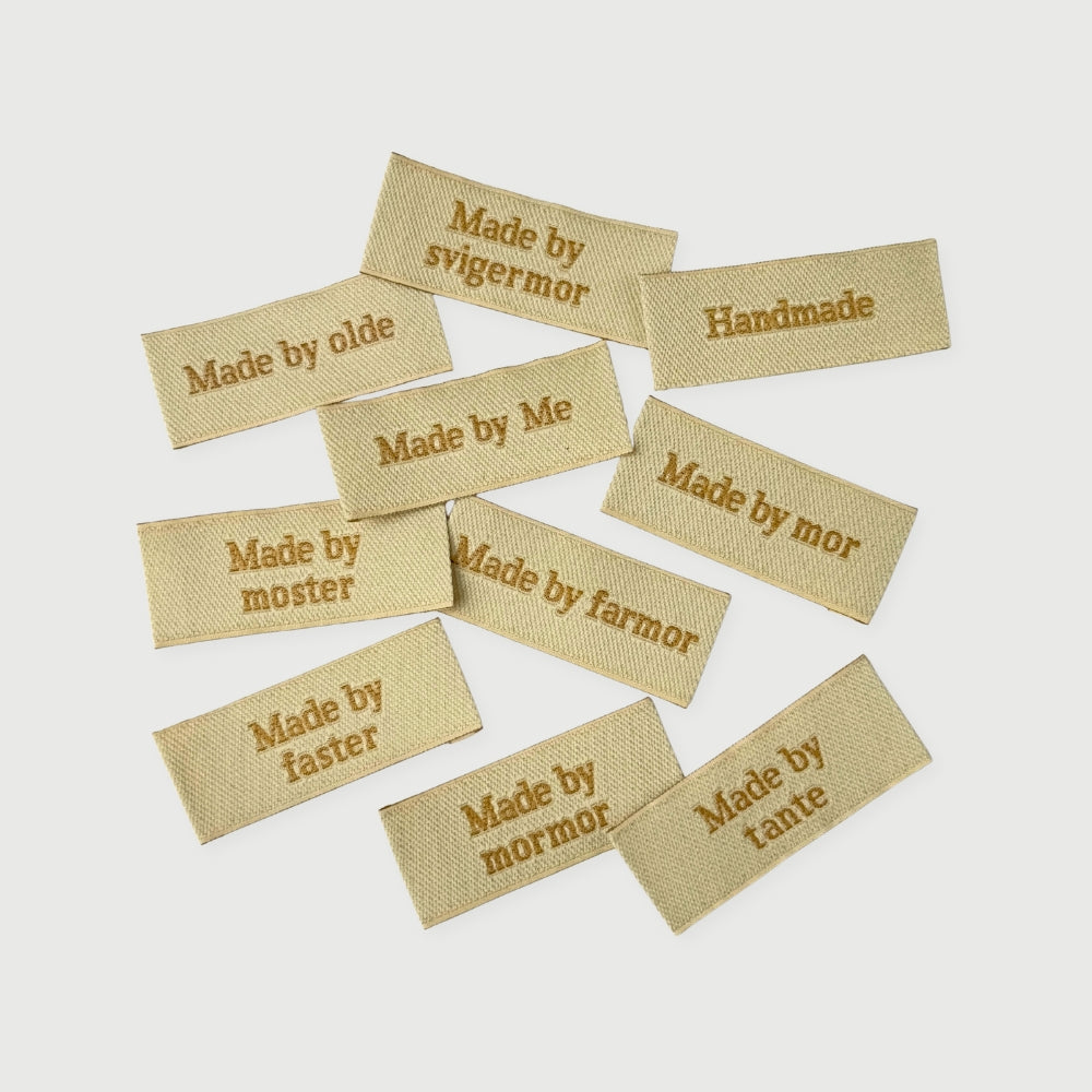 Label - Made by - 1 pc. (select variant)