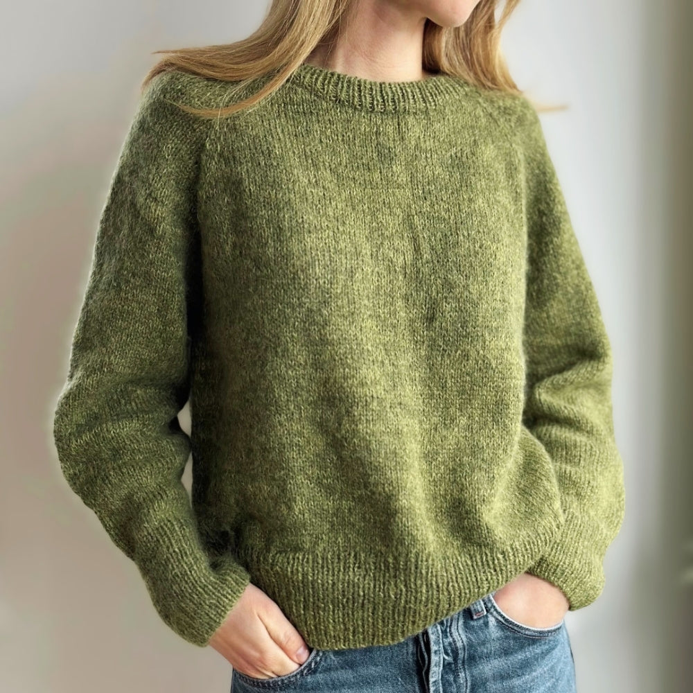 Garnkit - Monday Sweater af PetiteKnit (Shetland Wool + Silk Mohair)